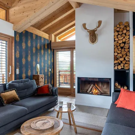 Alpehytte Familial Avec Jacuzzi, Garage Et Cheminee Aux Gets - Fr-1-671-245 Les Gets