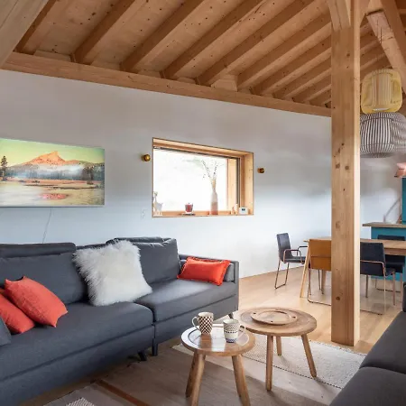 Familial Avec Jacuzzi, Garage Et Cheminee Aux Gets Chalet Les Gets